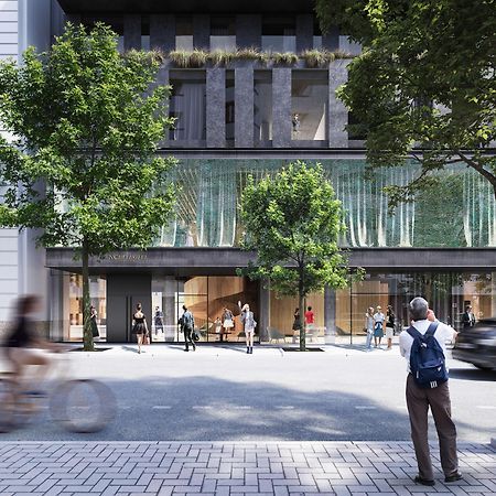 Nobu Hotel Varsavia Esterno foto The proposed retail podium