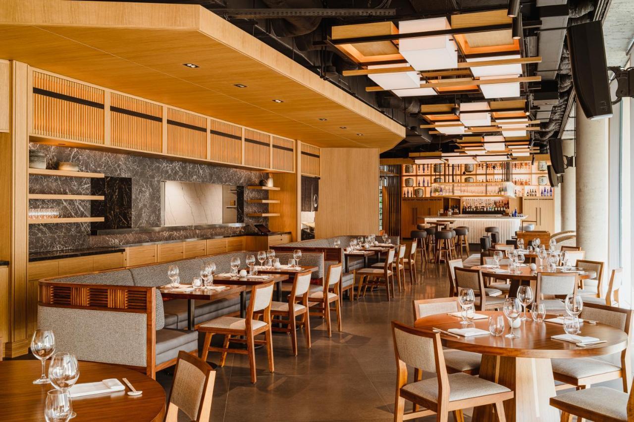 Nobu Hotel Varsavia Esterno foto Interior of the restaurant